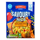 Savoury rice made with golden veg flavour, UK version