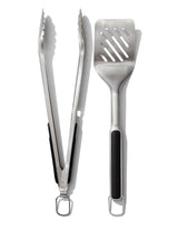 M&S Good Grips Grilling Turner and Tongs Set BBQ Tool Set- Buy online at McGrocer