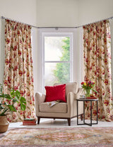 M&S Laura Ashley Gosford Pure Cotton Pencil Pleat Curtains- Buy online at McGrocer