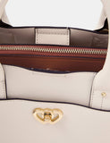 Accessorize Grab Bag with gold-tone heart hardware (British brand)
