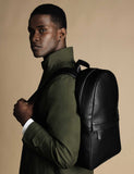Charles Tyrwhitt grain leather backpack - British product