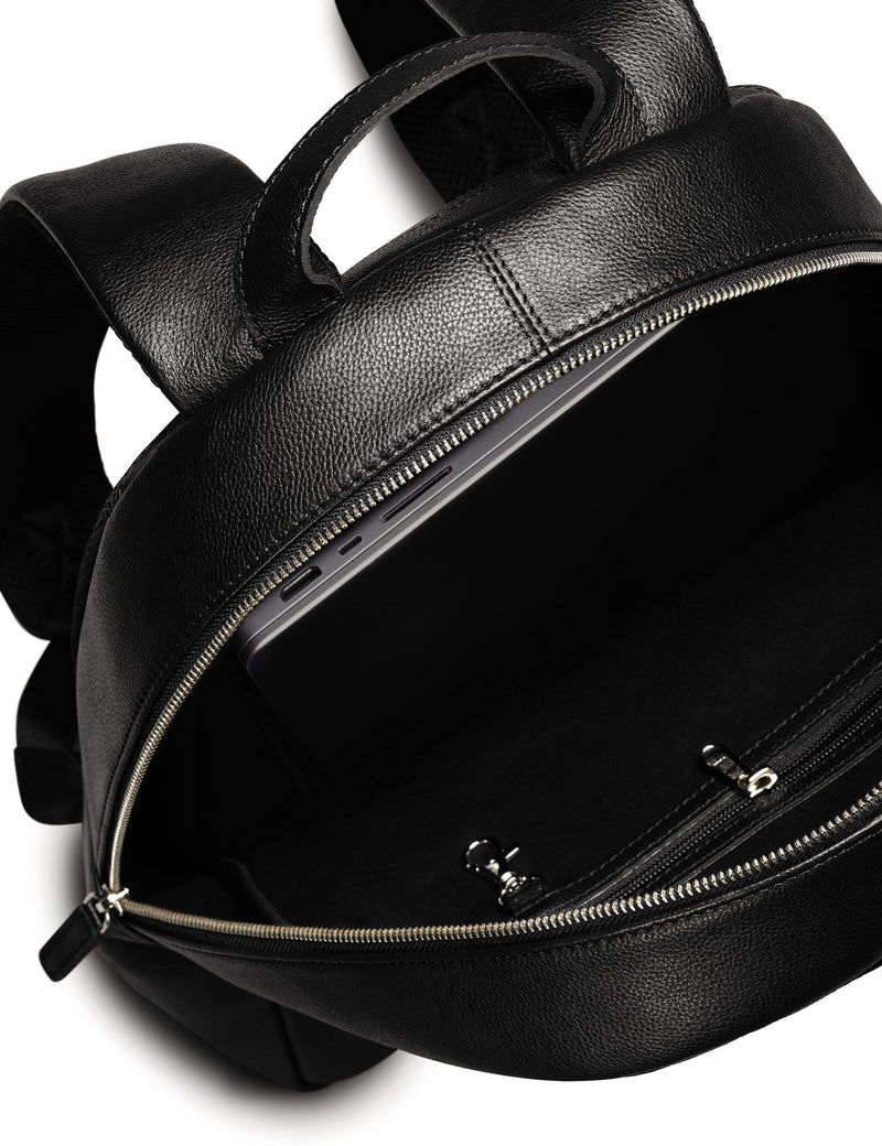 Charles Tyrwhitt grain leather backpack - British product