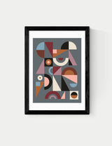 M&S East End Prints Graphic IX Framed Art Print- Buy online at McGrocer