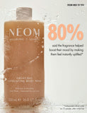NEOM Wellbeing Great Day exfoliating body wash 500ml (British brand)