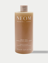 M&S NEOM Wellbeing Great Day Exfoliating Body Wash 500ml- Buy online at McGrocer