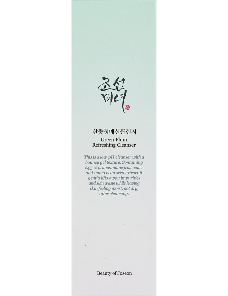 Beauty of Joseon green plum refreshing cleanser 100ml, imported from the UK