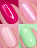 Nails.INC Guava Over Drama nail polish quad set, UK version