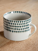 Next Nkuku Set of 2 Cream Juniper Drop Large Mugs- Buy online at McGrocer