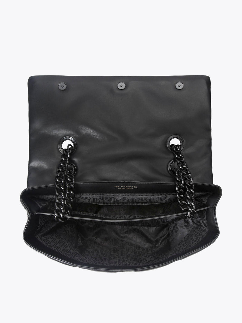 Kurt Geiger Micro Kensington Bag black glitter with crystals - British product