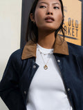 Orelia London gold tone sodalite chip necklace - British product