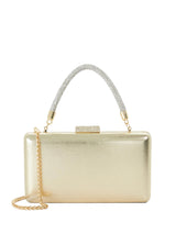 Next Dune London Metallic Slim Beaut Hard Clutch Bag- Buy online at McGrocer