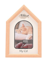 Next Widdop Brown House Shaped Cat Photo Frame- Buy online at McGrocer