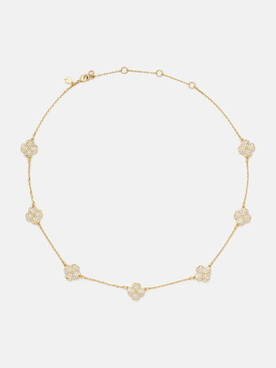 Next Kate Spade Gold Tone Pave Scatter Necklace- Buy online at McGrocer
