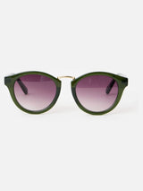 Next Oliver Bonas Green Marbled Arm Preppy Sunglasses- Buy online at McGrocer