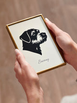 Next Posh Totty Designs Personalised Pet Portrait Framed Artwork 10x15cm- Buy online at McGrocer