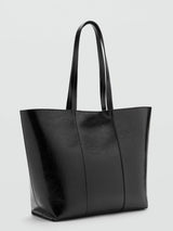 Next Mango Black Shopper Tote Bag Large- Buy online at McGrocer