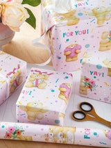Next Hallmark Pink Yay! Forever Friends Wrapping Paper (3 x 2m)- Buy online at McGrocer