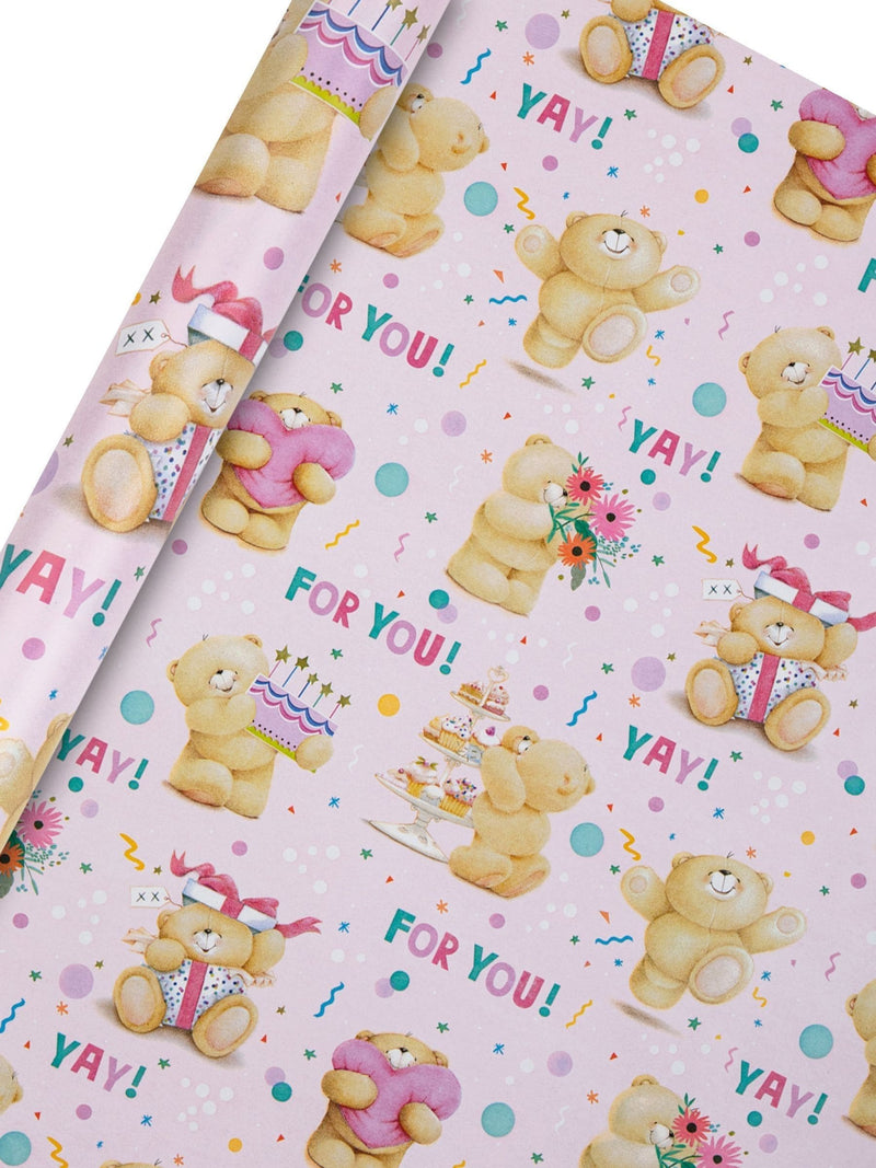 Hallmark Forever Friends wrapping paper 3 rolls, UK version