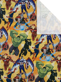 Hallmark Marvel Avengers wrapping paper 3 x 2m rolls - British product