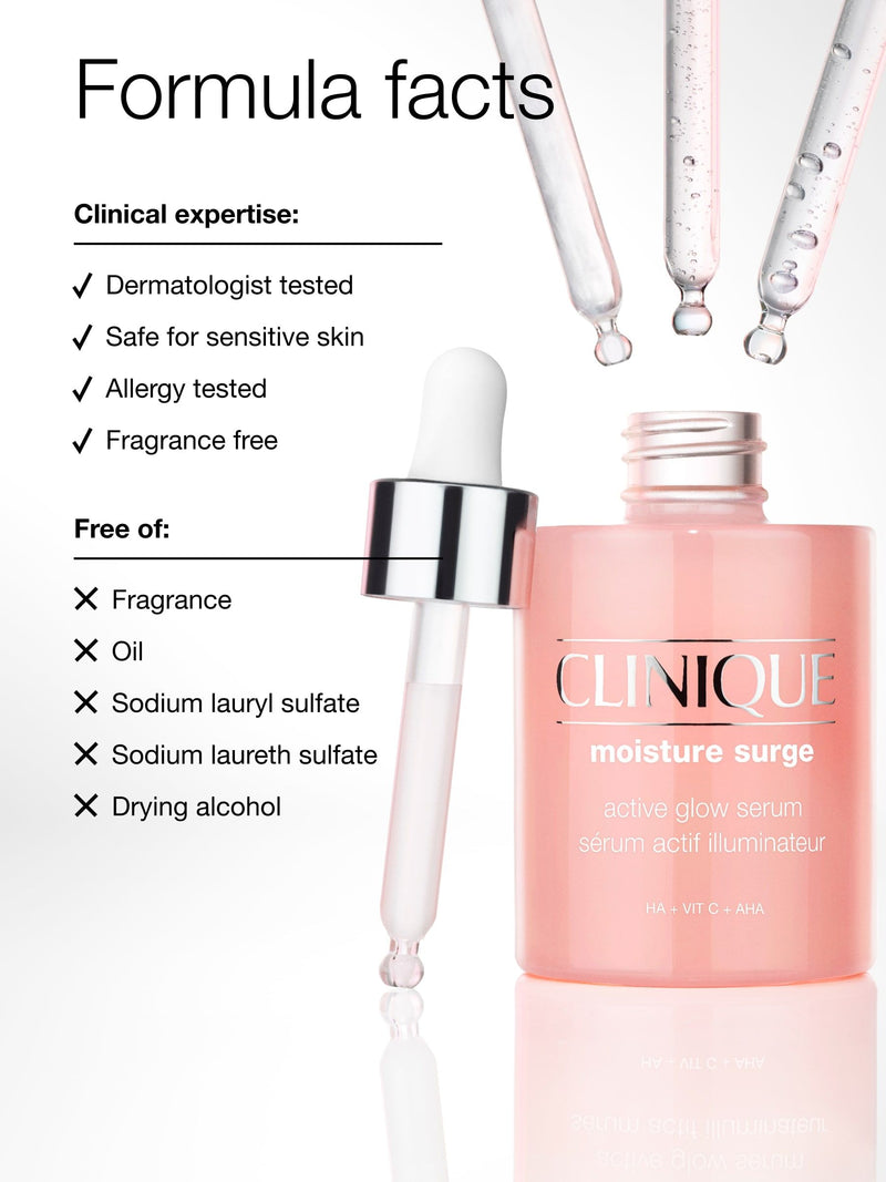 Clinique Moisture Surge gift set skincare trio - British product