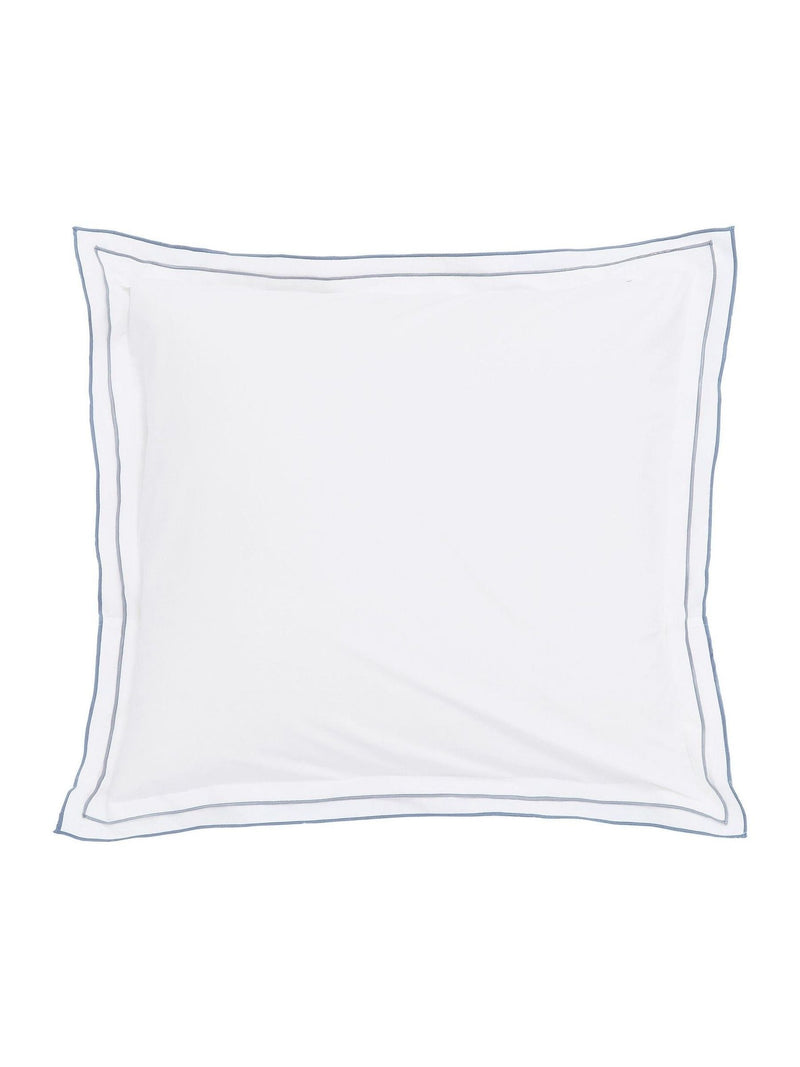 Bedeck of Belfast embroidered square pillowcase 180 thread count cotton - British product