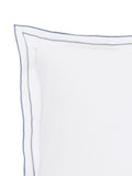 Bedeck of Belfast embroidered square pillowcase 180 thread count cotton - British product