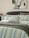 Bedeck of Belfast Olive Reya cushion 50x50cm, imported from the UK