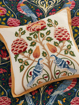 Next Morris & Co Indigo Seasons By May Cushion 45x45cm- Buy online at McGrocer