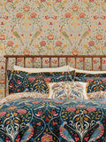 Morris & Co Indigo Seasons cushion 45x45cm (British brand)