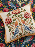 Morris & Co Indigo Seasons cushion 45x45cm (British brand)