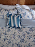 Helena Springfield blue candy cushion 40x40cm - British product
