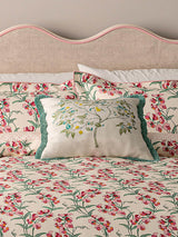 Next V&A Green The Ornamental Tree Cushion 45x45cm- Buy online at McGrocer