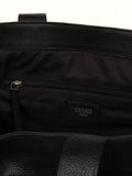 Cultured London black stripe Gisella leather tote bag, UK version