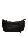 Cultured London black Elowen leather crossbody bag - British product