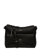 Next Cultured London Black Sylvie Leather Shoulder Bag- Buy online at McGrocer