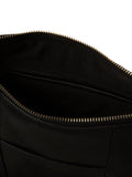 Cultured London black Sylvie leather shoulder bag, UK version