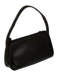 Pure Luxuries London black Rosamund leather grab bag (British brand)