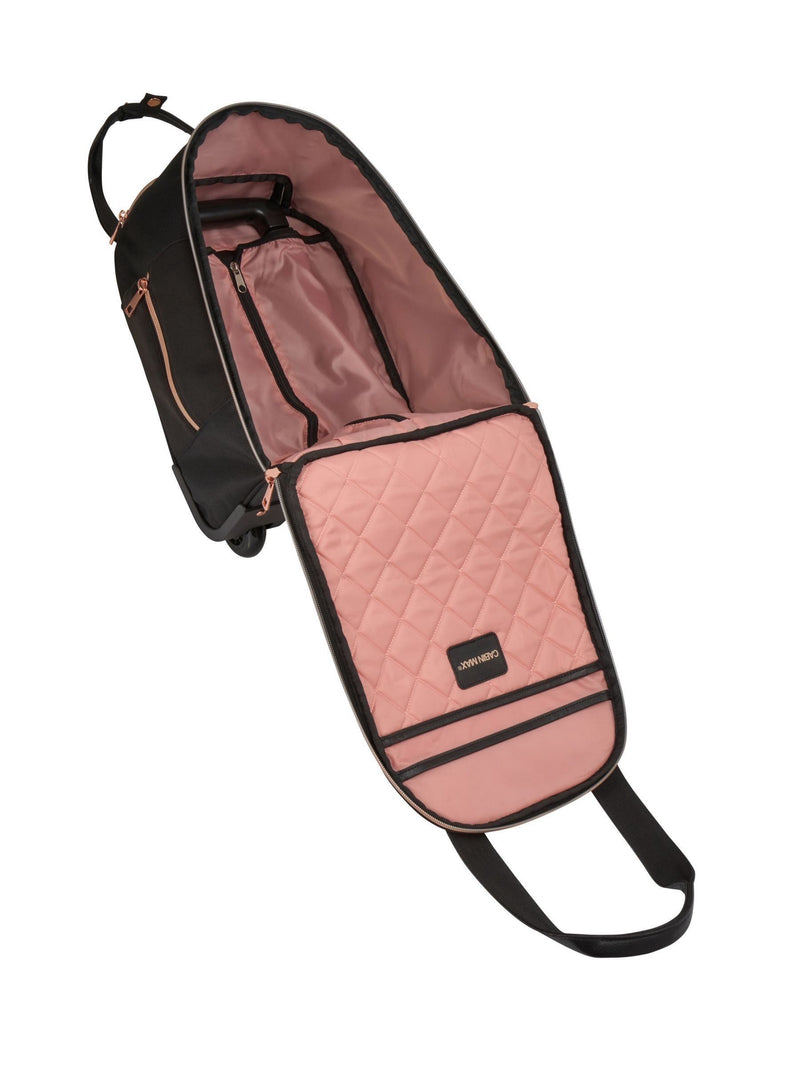 Cabin Max Black Vela cabin trolley bag 40x30x20cm, imported from the UK