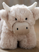 Next The White Company Natural Hattie Highland Cow Soft Toy- Buy online at McGrocer