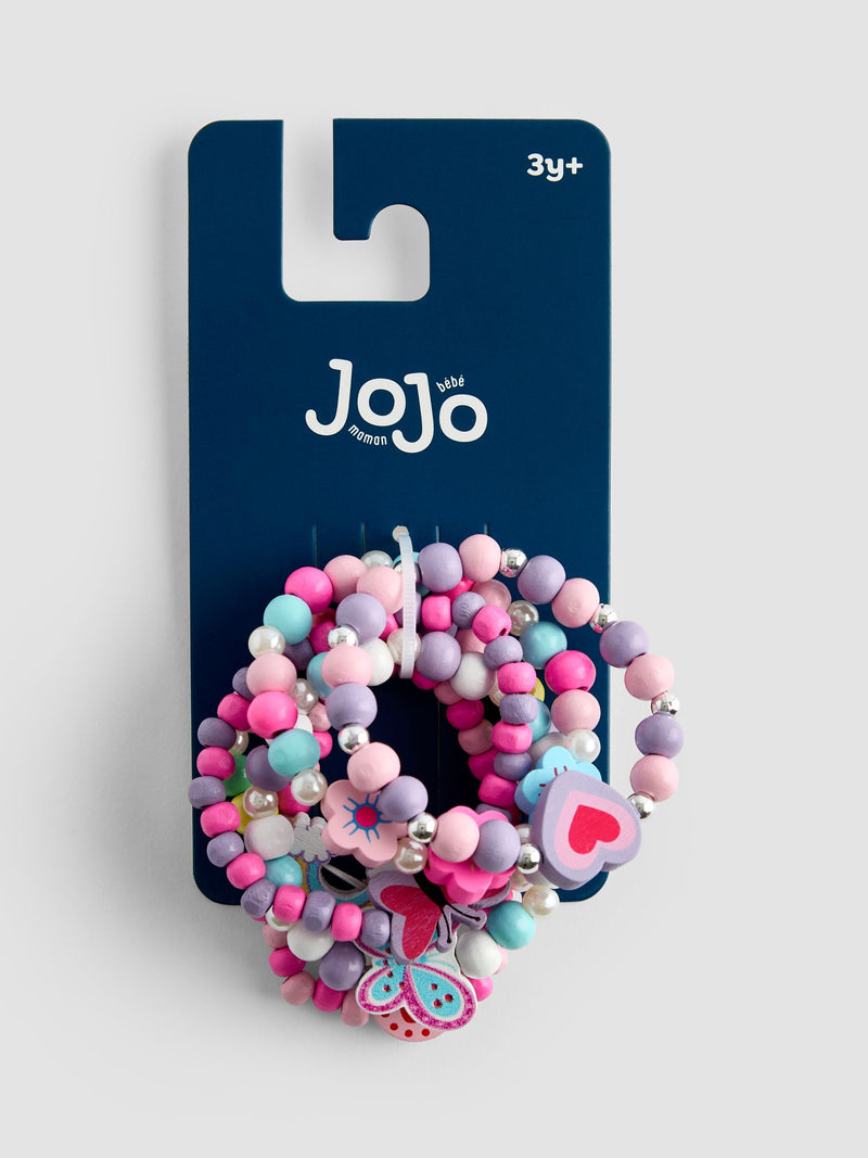 JoJo Maman Bébé multicolour bracelets 6-pack - British product