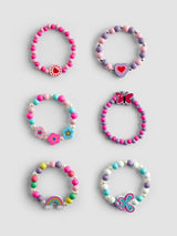 Next JoJo Maman Bébé Multi Colour 6-Pack Bracelets- Buy online at McGrocer