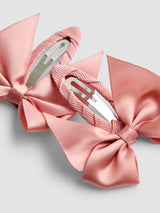 Next JoJo Maman Bébé Light Pink 2 Pack Bow Hair Clips- Buy online at McGrocer