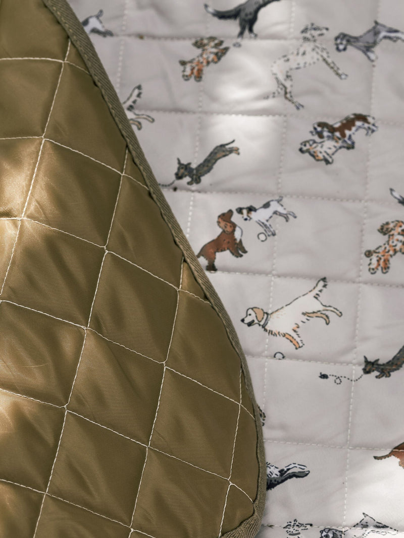 Sophie Allport doggy daycare picnic blanket 200x150 cm (British brand)
