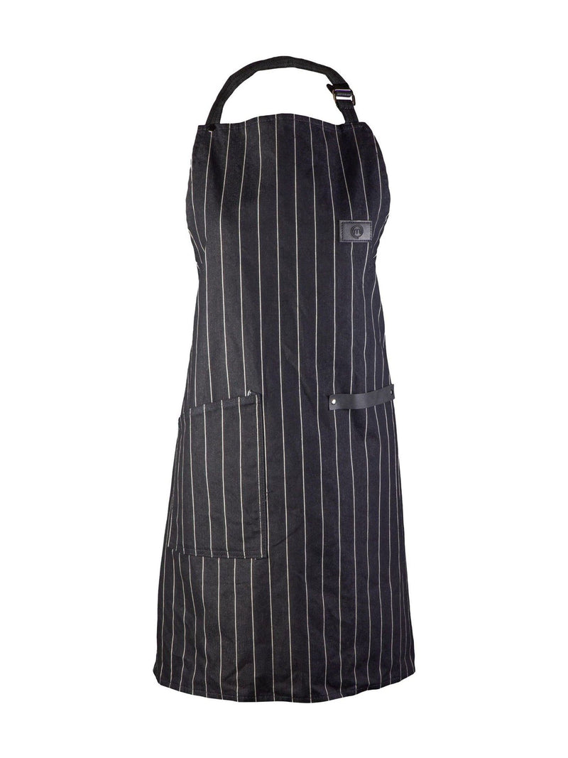 MasterChef Black Signature chef apron, imported from the UK