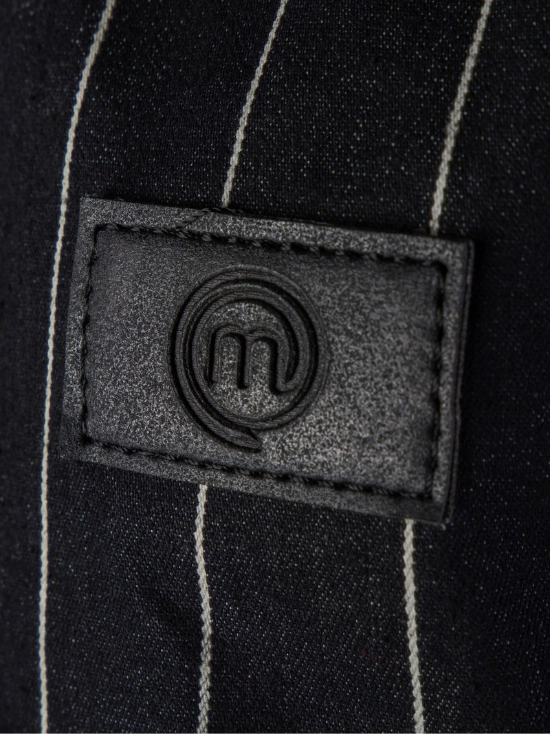 MasterChef Black Signature chef apron, imported from the UK