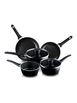 Next MasterChef 5 Piece Black Pan Set- Buy online at McGrocer