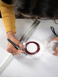 Daylight Company White Red YoYo Magnifier, imported from the UK