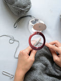 Daylight Company White Red YoYo Magnifier, imported from the UK