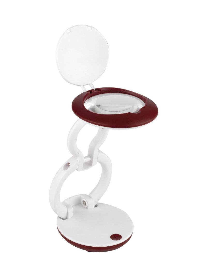 Daylight Company White Red YoYo Magnifier, imported from the UK