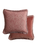 William Morris At Home Brick Pink Marigold cushion - British product